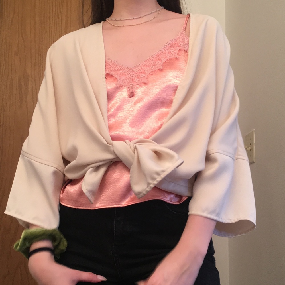 Beige Kimono